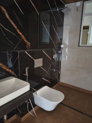 Staircase in 2 BHK Apartment at Khushbu Soham Residency, Pimple Gurav – for Rent