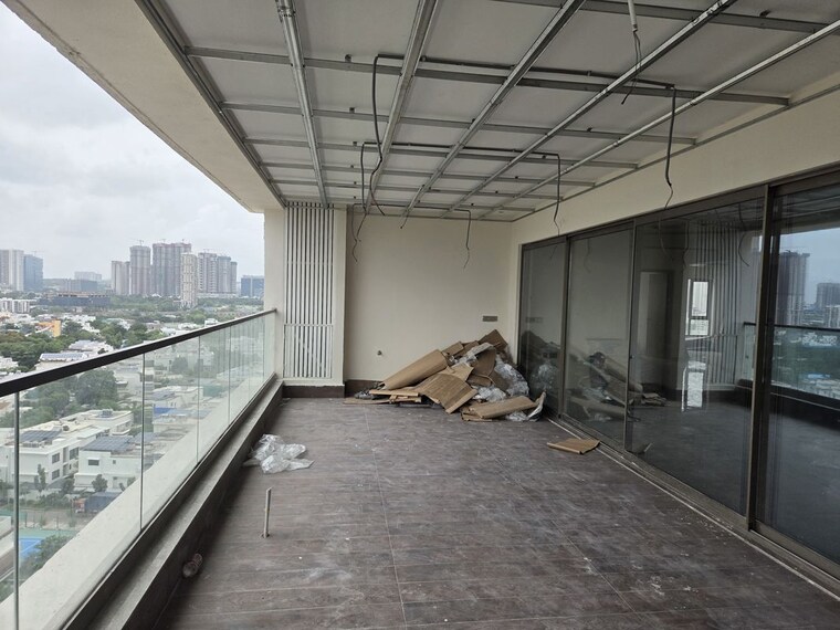 Balcony, sri-fortune-sonthalia-sky-villas 4 Bedroom 6333 Sq.Ft. Apartment In Kokapet Hyderabad 10583435
