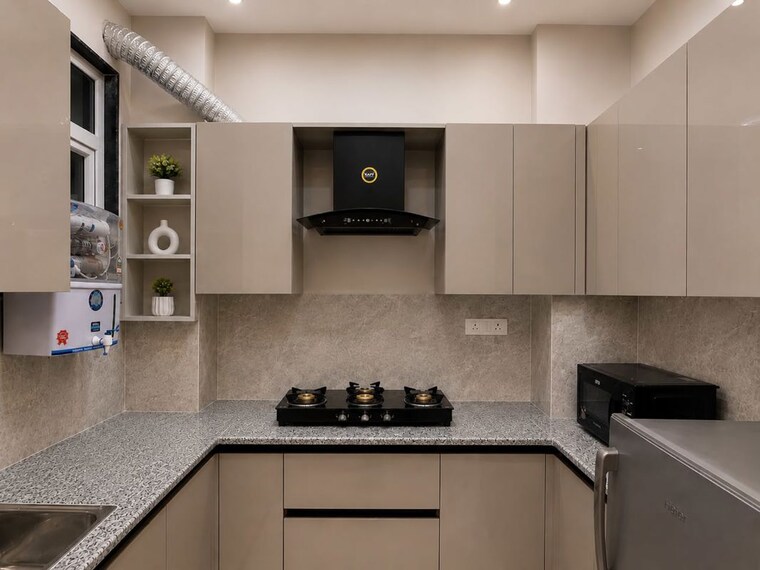 Kitchen, sector 57 2 Bedroom 1200 Sq.Ft. Builder Floor In Sector 57 Gurgaon 10583457