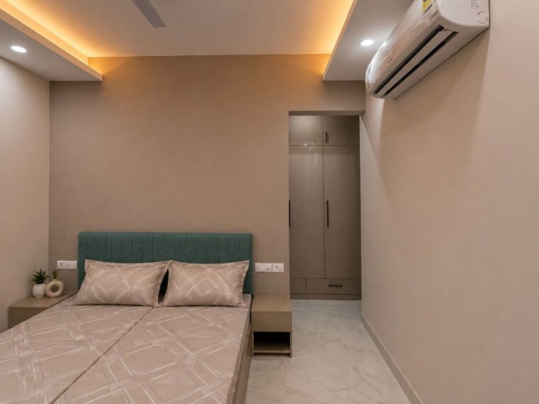 Bedroom, sector 57 2 Bedroom 1200 Sq.Ft. Builder Floor In Sector 57 Gurgaon 10583457