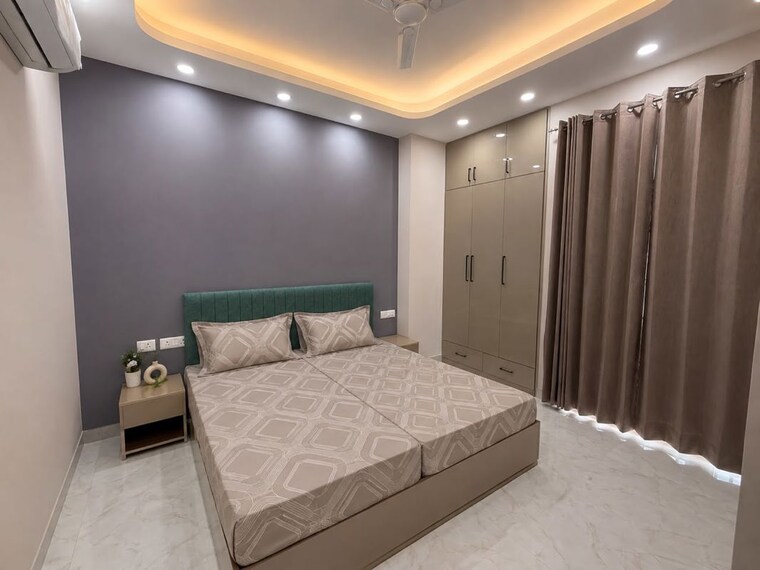 Bedroom, sector 57 2 Bedroom 1200 Sq.Ft. Builder Floor In Sector 57 Gurgaon 10583457