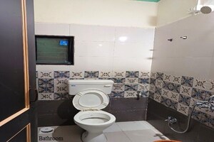 Bathroom in 2 BHK Apartment at Jay Ganesh Apartment, Kharadi – for Rent
