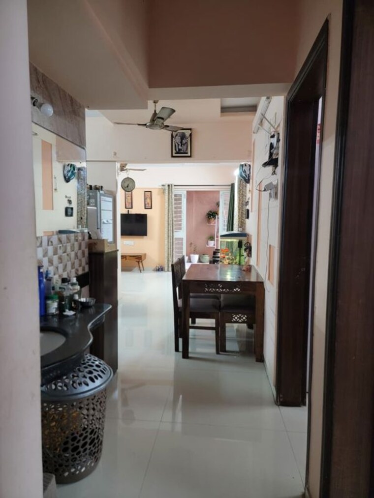 Living Room, gk-royale-rahadki-greens-phase-2 3 Bedroom 1050 Sq.Ft. Apartment In Rahatani Pune 10583451