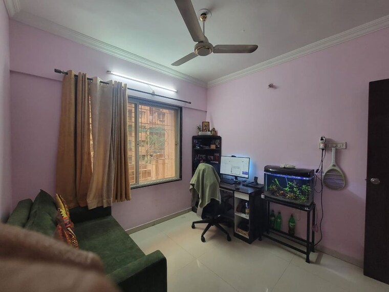 Living Room, gk-royale-rahadki-greens-phase-2 3 Bedroom 1050 Sq.Ft. Apartment In Rahatani Pune 10583451