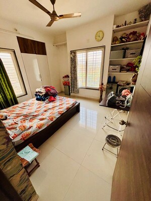 Bedroom in 3 BHK Apartment at SAA Sai Avishkar, Dhayari – for Rent