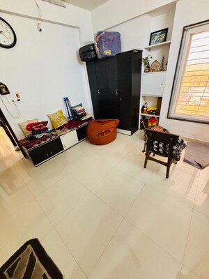 Bedroom in 3 BHK Apartment at SAA Sai Avishkar, Dhayari – for Rent