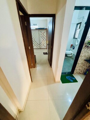 Bathroom in 3 BHK Apartment at SAA Sai Avishkar, Dhayari – for Rent