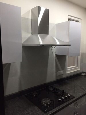 Kitchen in 3 BHK Builder Floor at Lajpat Nagar – for Sale
