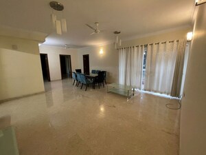 Living Room in 3 BHK Apartment at Olive Apartment Cooke Town, Cooke Town – for Rent