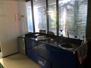 Kitchen in  Office Space at Indraprasth Corporate, Prahlad Nagar – for Rent