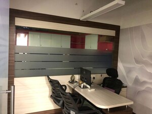 Team Area in  Office Space at Indraprasth Corporate, Prahlad Nagar – for Rent