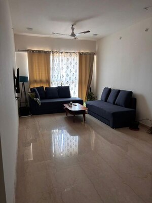 Living Room in 2.5 BHK Apartment at Hubtown Hillcrest, Andheri East – for Rent