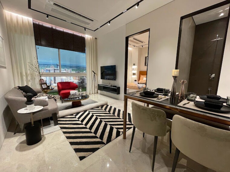 Dining area, oberoi-springs 3 Bedroom 1000 Sq.Ft. Apartment In Andheri West Mumbai 10583579