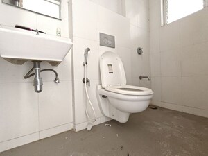 Bathroom in 3 BHK Apartment at Godrej Emerald, Ghodbunder Road – for Rent