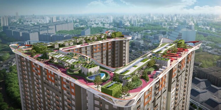 Balcony, siddha-sky-phase-2 3 Bedroom 907 Sq.Ft. Apartment In Wadala Mumbai 10583637