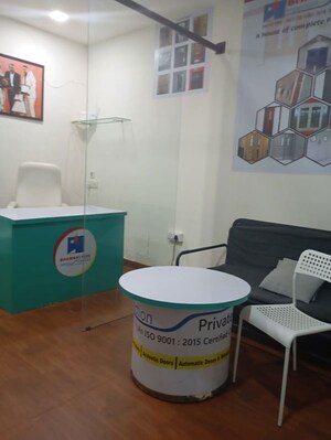 Bathroom in  Office Space at Haware Fantasia, Vashi Sector 28 – for Rent