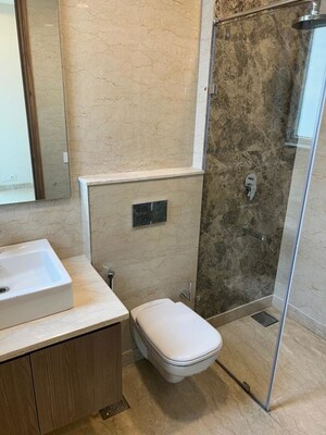 Bathroom in 3 BHK Apartment at Ambience Creacions, Sector 22 – for Sale