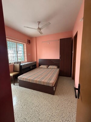 Bedroom in 3 BHK Apartment at Sterling Park, Sahakara Nagar – for Rent