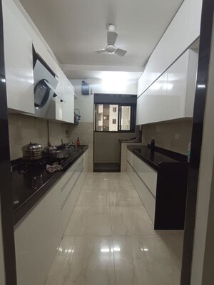 Kitchen in 2 BHK Apartment at LnT Veridian, Powai – for Rent