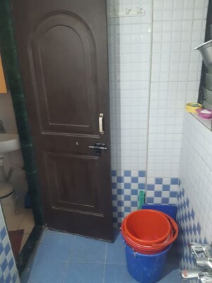 Bathroom in 3 BHK Apartment at Pethkar Samrajya, Kothrud – for Rent