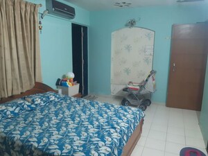 Bedroom in 3 BHK Apartment at Pethkar Samrajya, Kothrud – for Rent