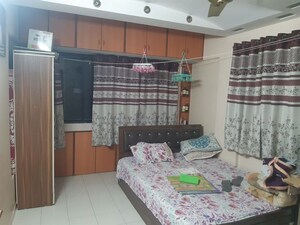 Bedroom in 3 BHK Apartment at Pethkar Samrajya, Kothrud – for Rent