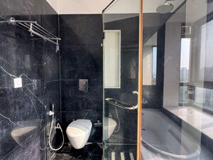 Bathroom in 3 BHK Apartment at TGB Meghdutam, Sector 50 – for Rent