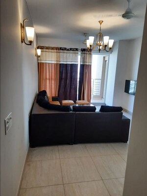 Living Room in 3 BHK Apartment at ABA Cleo County, Sector 121 – for Rent