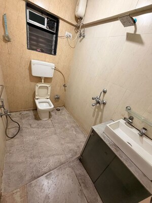 Bathroom in 3 BHK Apartment at Mohili – for Rent