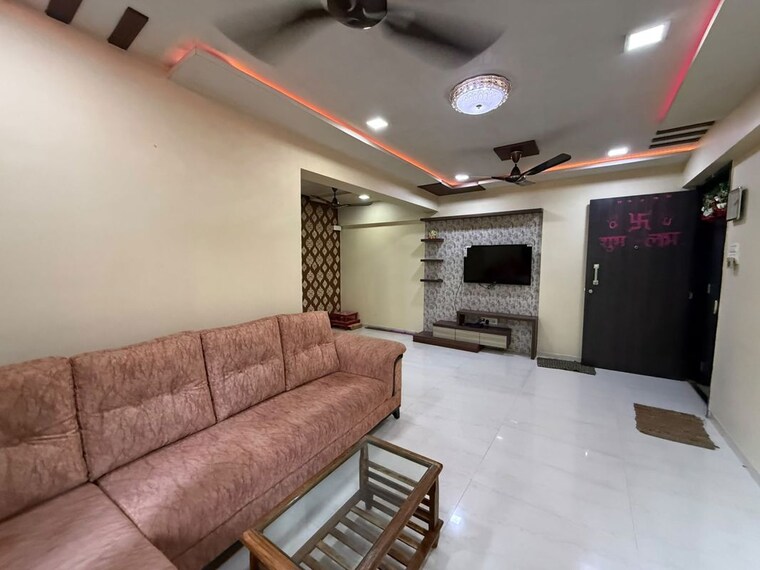 Living Room, kasarvadavali 2 Bedroom 950 Sq.Ft. Apartment In Kasarvadavali Thane 10583823