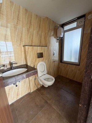 Bathroom in 2 BHK Apartment at One Hiranandani Park Fairway, Ghodbunder Road – for Rent