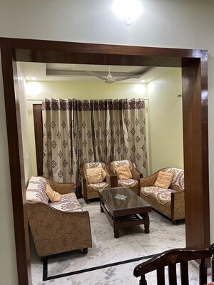 Living Room in 3 BHK Builder Floor at Aerocity – for Rent