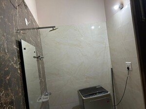 Bathroom in 3 BHK Builder Floor at Aerocity – for Rent