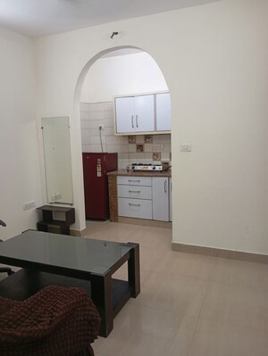 Living Room in 1 BHK Builder Floor at Sant Nagar – for Rent