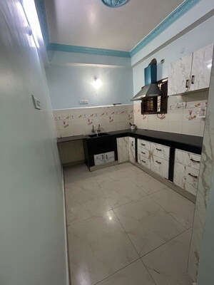 Kitchen in 3 BHK Apartment at Linga Bhavani Residency, Chanda Nagar – for Sale
