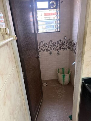 Bathroom in 1 BHK Apartment at Mahim – for Rent
