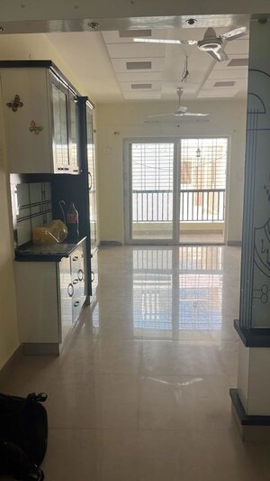 Living Room in 3 BHK Apartment at West Zone – for Rent