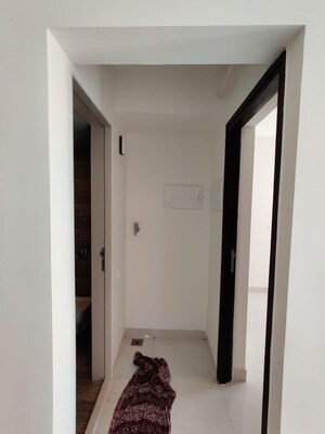 Building Lobby in 1 BHK Apartment at Lodha Crown Quality Homes, Majiwada – for Rent