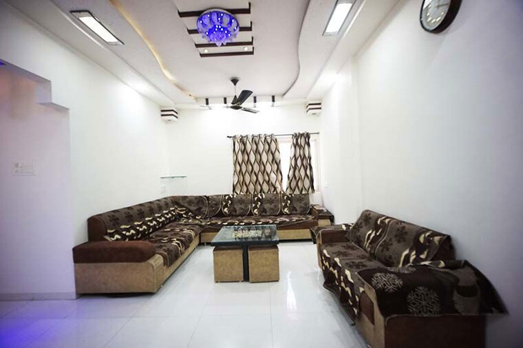 Living Room, thaltej 3 Bedroom 170 Sq.Yd. Apartment In Thaltej Ahmedabad 10583867