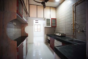 Kitchen in 3 BHK Apartment at Thaltej – for Sale