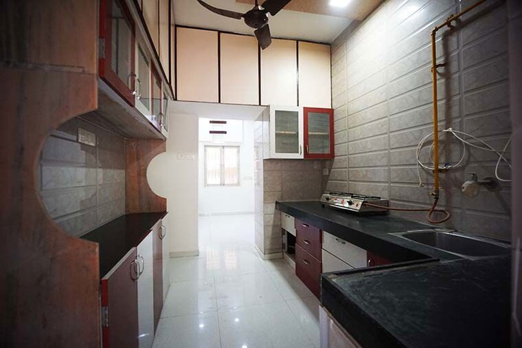 Kitchen, thaltej 3 Bedroom 170 Sq.Yd. Apartment In Thaltej Ahmedabad 10583867