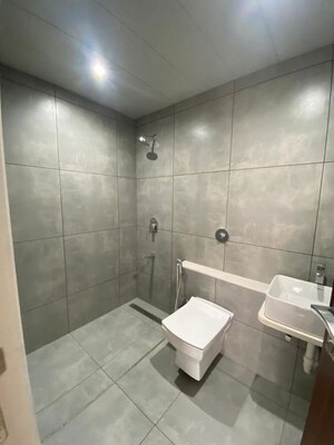 Bathroom in 2 BHK Apartment at Ahura Ecopolitan, Punawale – for Rent