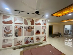 Living Room in 3 BHK Apartment at ASBL Spectra, Financial District – for Rent