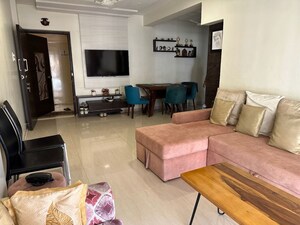 Living Room in 2 BHK Apartment at Kia Park Apartments, Andheri West – for Sale