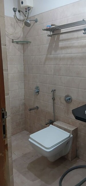 Bathroom in 2 BHK Apartment at Sangita Aspire, Vile Parle East – for Rent