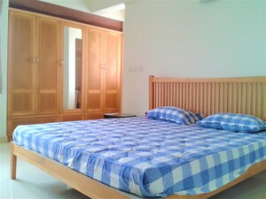 Master Bedroom in 3 BHK Apartment at Skyline Zircon, Panampally Nagar – for Rent