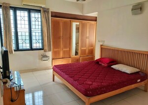 Master Bedroom in 3 BHK Apartment at Skyline Zircon, Panampally Nagar – for Rent