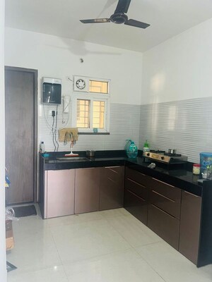 Kitchen in 3 BHK Apartment at Jagdamba Tower, Kharadi – for Rent