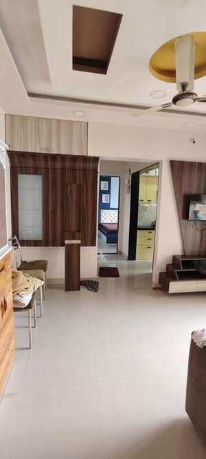 Living Room in 1 BHK Apartment at Hubtown Gardenia, Mira Road – for Rent