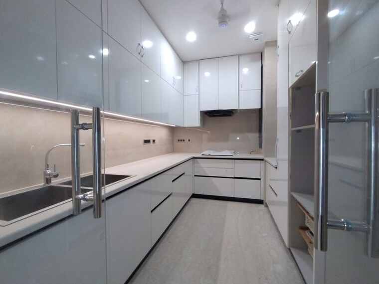 Kitchen, greater kailash 3 Bedroom 1600 Sq.Ft. Builder Floor In Greater Kailash Delhi 10583977